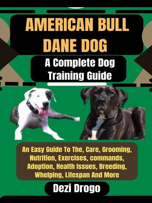 cover image of American Bull Dane Dog